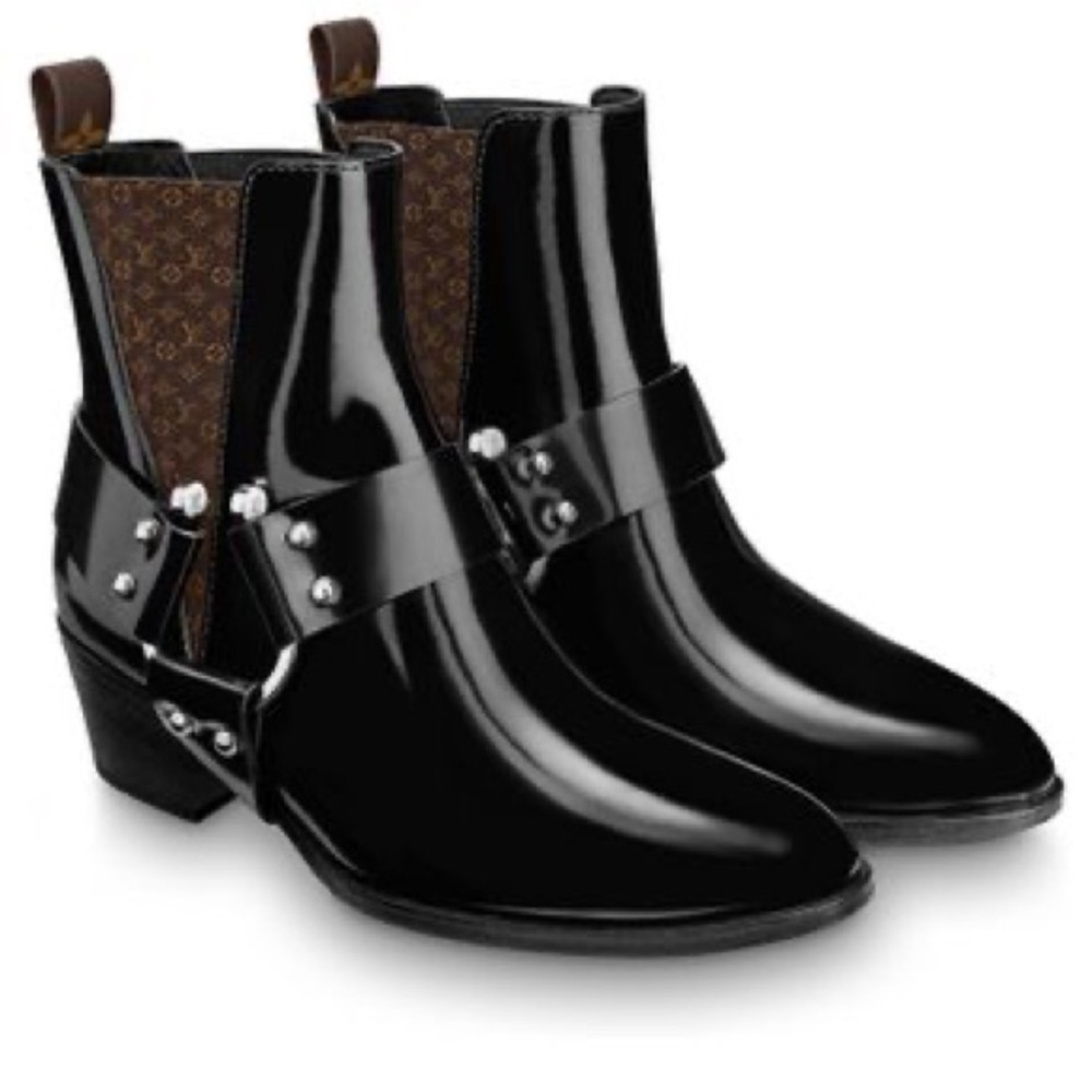 Louis Vuitton Rhapsody Ankle Boot Size 38 Fits US Size 8 (Like New)